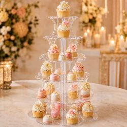 Alzata Cupcake Modello Fiore