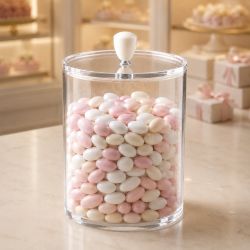 Porta caramelle circolare ø 16 H 20 cm