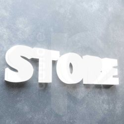 Lettere luminose 3D scatolate in plexiglass Opal