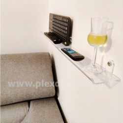 Mensola Connect 10 cm di Larghezza Realizzata in Plexiglass