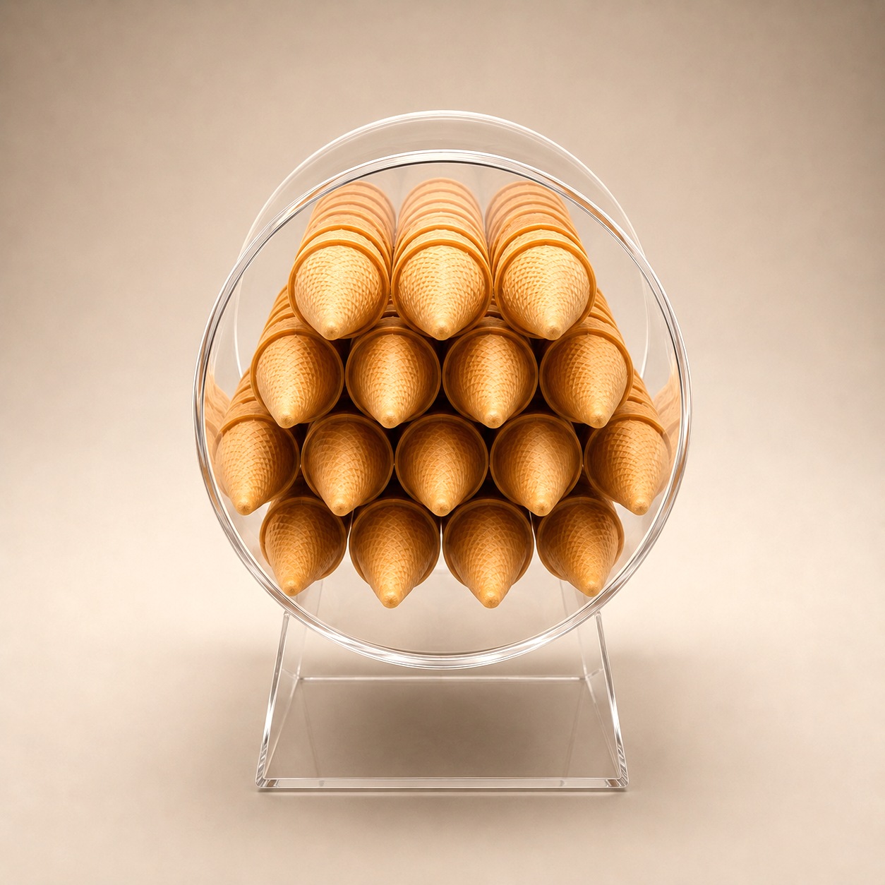 porta-coni-gelato-plexiglas-cone-holder-acrylic-plex-dautore porta coni gelato plexiglas cone holder acrylic plex dautore