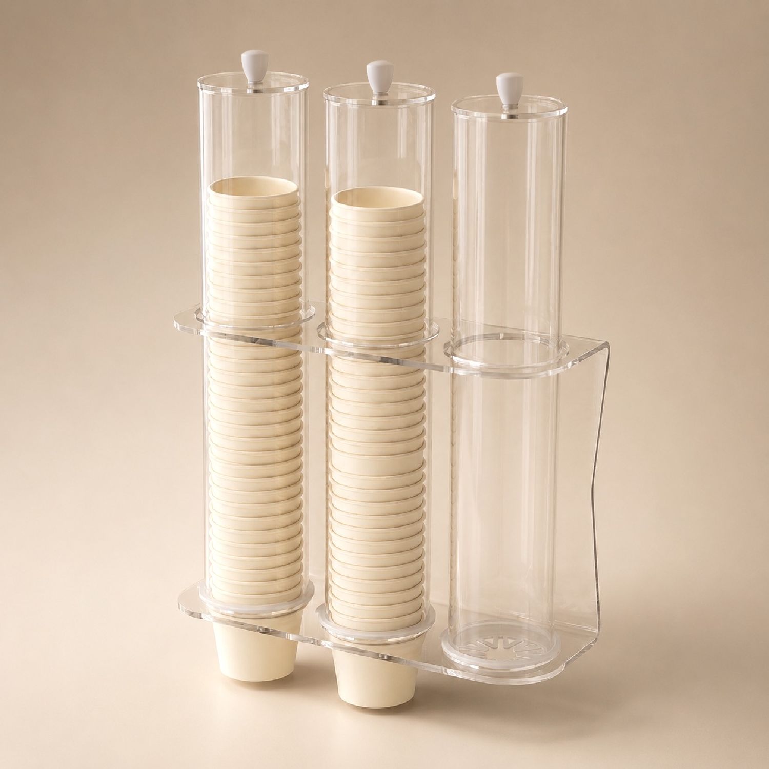 porta-coppette-gelato-da-parete-plexiglass-dispenser-3-tubi-vista-frontale-plex-dautore porta coppette gelato da parete plexiglass dispenser 3 tubi vista frontale plex dautore