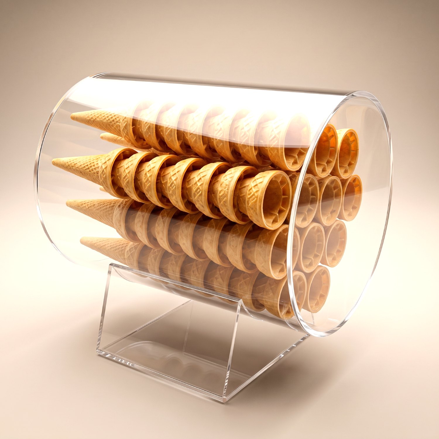 portaconi-gelato-plexiglass-cone-holder-acrylic-plex-dautore portaconi gelato plexiglass cone holder acrylic plex dautore